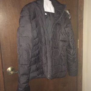 Faux Fur Hood North Face Winter Coat❄️